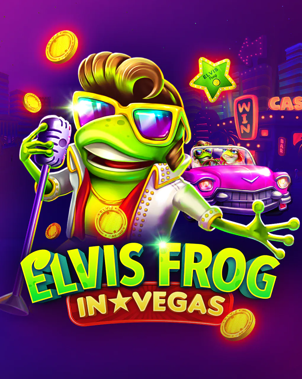 Bgaming : Elvis Frog In Vegas - HEROBET168