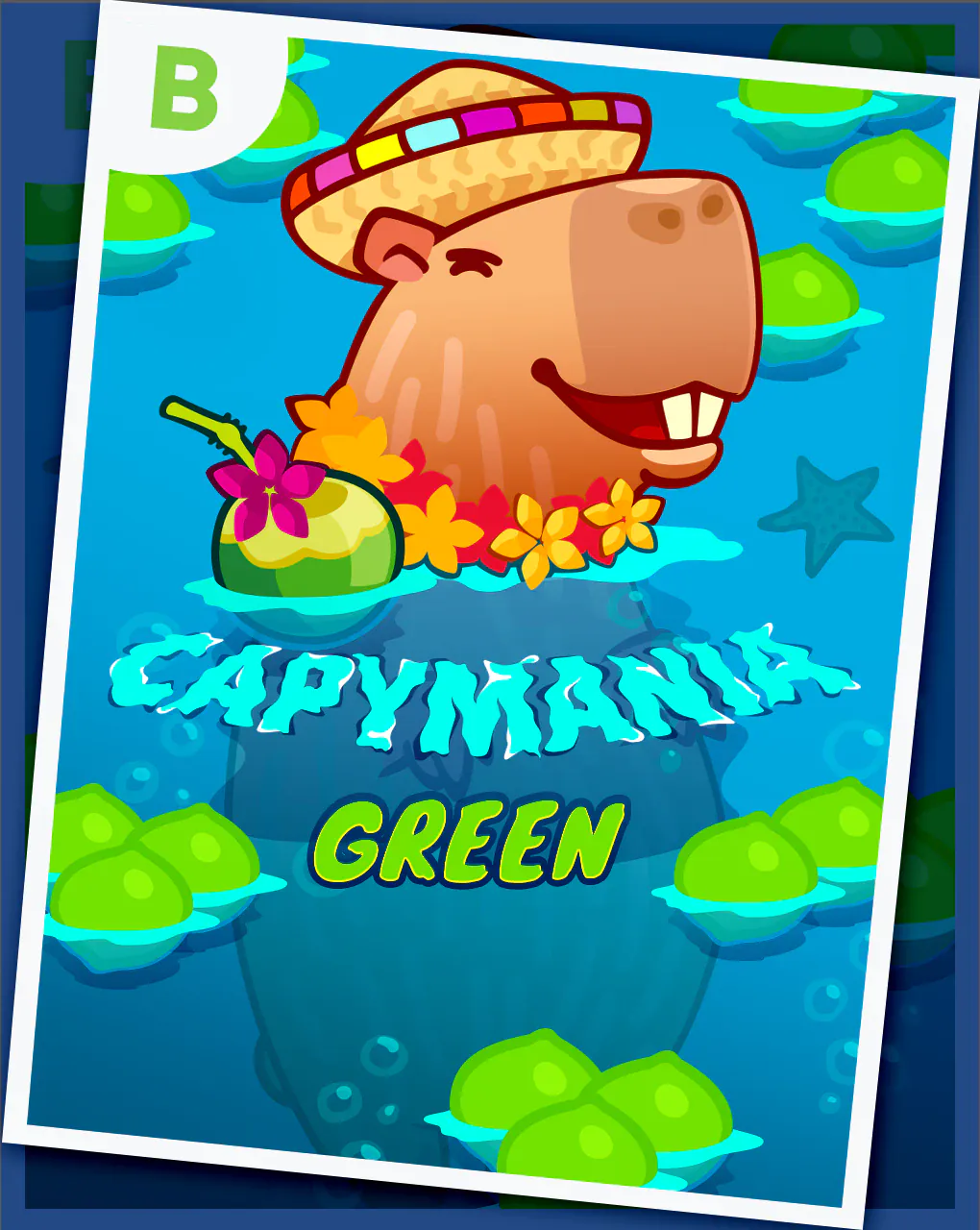 Capymania Green - HEROBET168