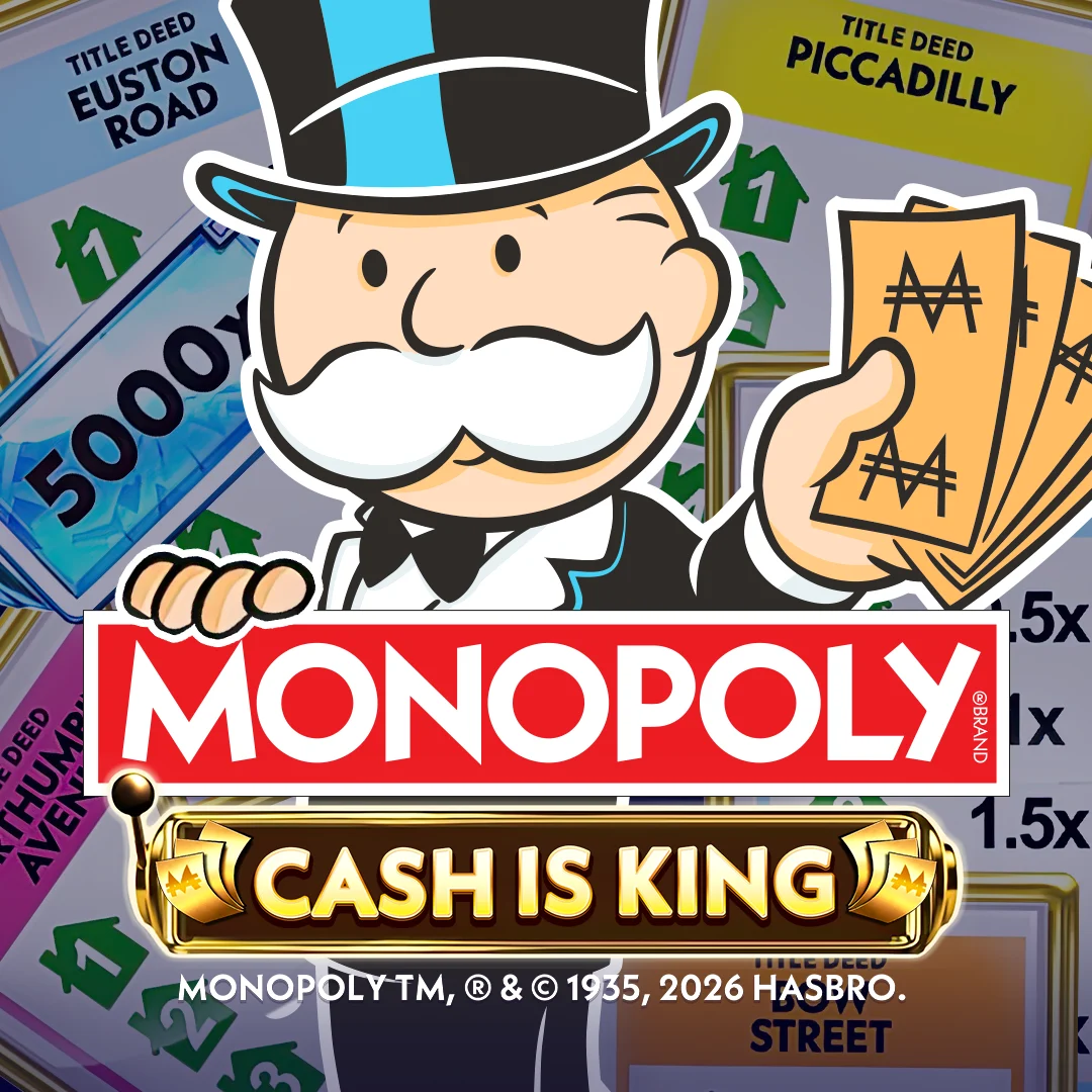 Redtiger : Monopoly Cash Is King - HEROBET168