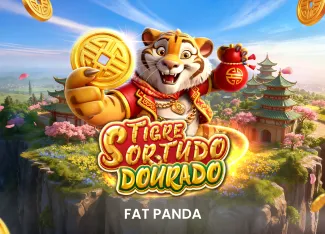 Tigre Sortudo Dourado - HEROBET168