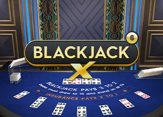 Blackjack X 6 - Azure - HEROBET168