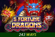 Spadegaming : 5 Fortune Dragons - HEROBET168